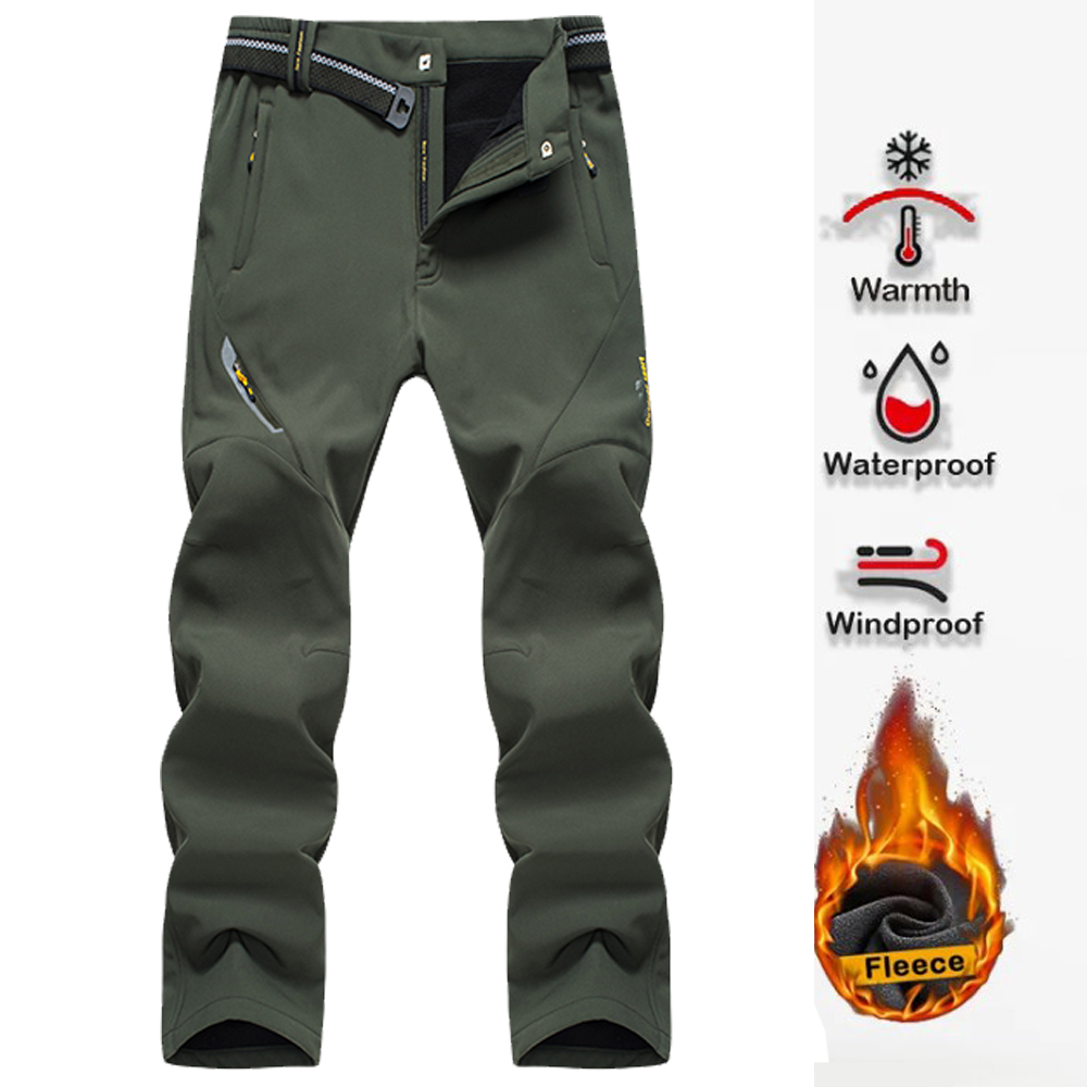 Winter Clothing Hiking - เสื้อแจ็กเก็ตตกปลากางเกงกางเกงปั่นจักรยานสำหรับผู้ชายกางเกงเดินป่าปีนเขาเล่นกีฬาตั้งแคมป์เดินป่าปั่นจักรยานวิ่งปีนเขาผ้ายืดหยุ่นขนาดใหญ่