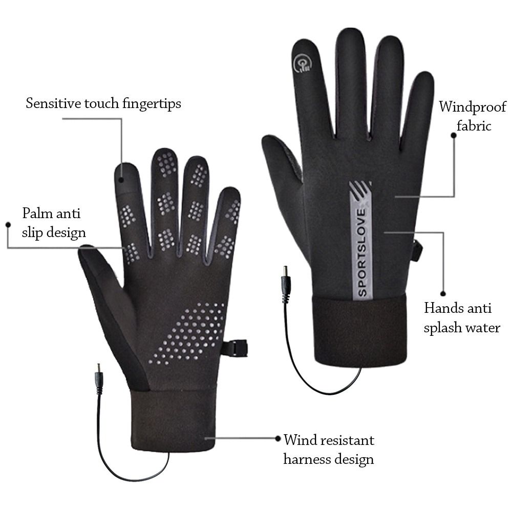 ถุงมือ USB ให้ความร้อนสำหรับฤด - Heated Gloves Electric บทวิจารณ์และราคา
